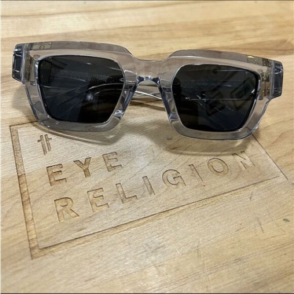 Bottega Veneta Clear and Gold 1230 Sunglasses - Picture 2 of 2